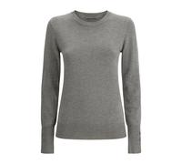 Guess, Femme, Pulls, Gris, Taille: 40 FR Tricot à col rond