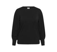 KAFFE CURVE Pull-over 'KCLizzy' noir, Taille M