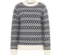 Pull col rond femme KnowledgeCotton Apparel Bleu XL