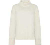 Pull col rond femme KnowledgeCotton Apparel Regenerative Organic Certified Blanc L