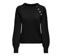 Pull col rond femme Only Emma Life Noir L