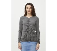 Pull Col rond femme Pulz Jeans Lippa Gris S