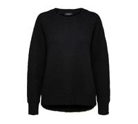 Pull col rond femme - Selected - Lulu - Noir - XS - Tricot M