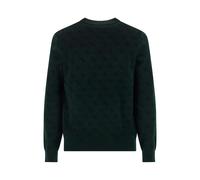 Pull col rond Guess Humbert 4G Vert S