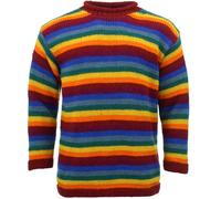 Pull Col Rond Laine Maille Épaisse Rainbow LoudElephant Homme/Femme