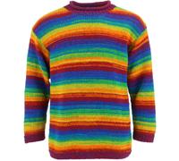 Pull Col Rond Laine Maille Épaisse Rainbow LoudElephant Homme/Femme