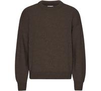 Pull col rond oversize Colorful Standard Coffee Brown Marron L