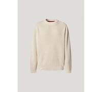 Pull col rond Pepe Jeans Parker Beige S