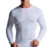 Navigare Pull 113 Col rond pour homme Manches longues Coton chaud Interlock