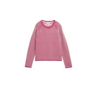 Pull col rond rayÃ© en maille femme Tom Tailor Rose M