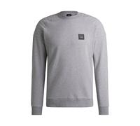 Pull col rond rembouré femme Boss Equestrian Lex Gris S