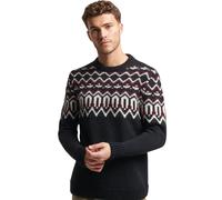 Pull col rond Superdry Bleu 2XL