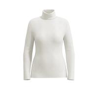 Pull col roulÃ© ajustÃ© manches longues fendues femme COMMA Blanc 44