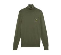 Pull col roulÃ© en coton mÃ©rinos Lyle & Scott Vert L