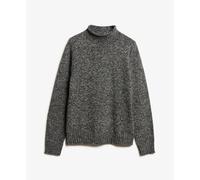 Pull col roulÃ© esprit annÃ©es 90 Superdry Noir S