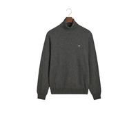 Pull Col roulé Gant CTN/WO Gris 2XL