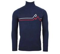 Pull Col roulÃ© Peak Mountain Ciotat Bleu M