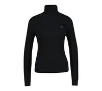 Pull col roulé en maille de coton stretch femme Gant Noir M