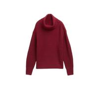 Pull col roulé en maille femme Tom Tailor Rouge M