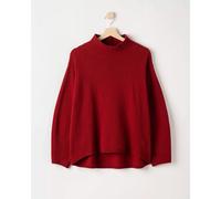Pull col roulé femme Holebrook Veronika Rouge XS