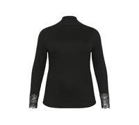 Pull col roulé femme KAFFE Curve Kcomia Noir M