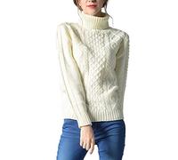 Pull Col Roulé Femme Original Coton Pull Col Roulé Pull Hiver Grande Taille Sweater Chic Et Elegant Cachemire Pulls sous Pull Laine Oversize Sweat Leger Chaud Shirt Long Col Roulé Top