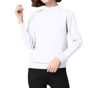 Pull Col Roulé Femme Pull Ample - Vetement Chaud Hiver Chauve-Souris à Manches Longues Gros CâBle Tricot Surdimensionné Streetwear Couleur Unie DéContracté Coupe Classique