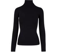 Urban Classics Ladies Knitted Turtleneck Sweater black - XS