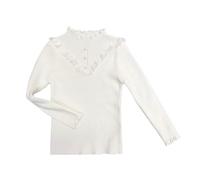 Pull Col Roulé Fille Pull Chic, Knit Sweater Manches Longues Classique Vintage DéContracté ÉLéGant ÉPais Doux Et Confortable Couleur Unie ÉLasticité Style Basique