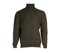 Pull col roulé homme KAPORAL - Landon - Couleur Kaki - Col roulé - Adulte S