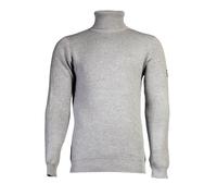 Pull col roulé homme KAPORAL - Landon - Gris clair - Col roulé XXL