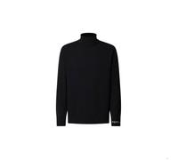 Pepe Jeans - Pull en Coton Noir Brodé - Homme - Pulls - Noir - Taille: S