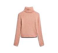 Pull col roulé torsadé ajusté femme Superdry Rose XL