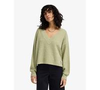 Billabong Pull Cozy col en V femme vert L