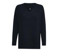 Pull col V femme CULTURE Olivia Bleu XL