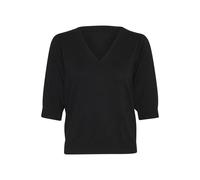 Pull Col V femme CULTURE Pinnie Annemarie Noir XL