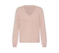 Pull col V femme fransa Mary 7 Beige XS