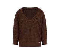 Pull col v femme Guess Rosalyn Beige M