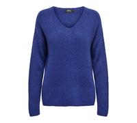 Only Pull col V femme Camilla Bleu roi Taille XL