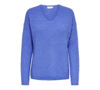 Pull col V femme Only Camilla Bleu XS