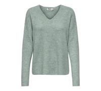 Pull col V femme Only Camilla Vert L