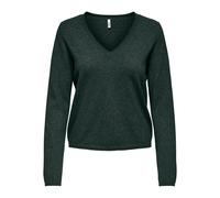 Pull col V femme Only Loyal Vert XL