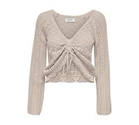 Only Pull en tricot Onlnola pour femme Pumice Stone L