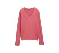 Pull col V femme Tom Tailor Basic Rose S