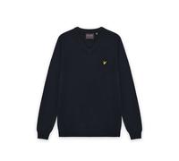 Pull col V Lyle & Scott Bleu XS