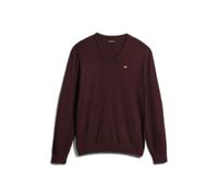 Napapijri Pull col V Damavand 4 Rouge XS