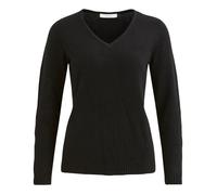 Vila Pull col V Ril V Noir Femme Taille S
