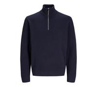 Jack & Jones Milano Stitch Half Zip Sweater Bleu M Homme