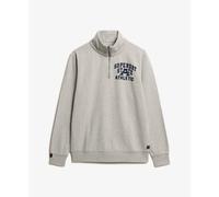 Superdry - Vintage Athletic Zip Half-Zip - Pullover homme Vintage Sweat Light Grey Marl - M