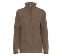 Pull cole roulé femme Pulz Jeans Astra Marron M